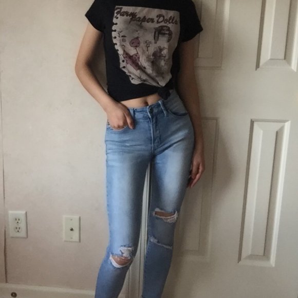 🎉HP!🎉 Kancan Distressed Skinny Jeans - Picture 7 of 8